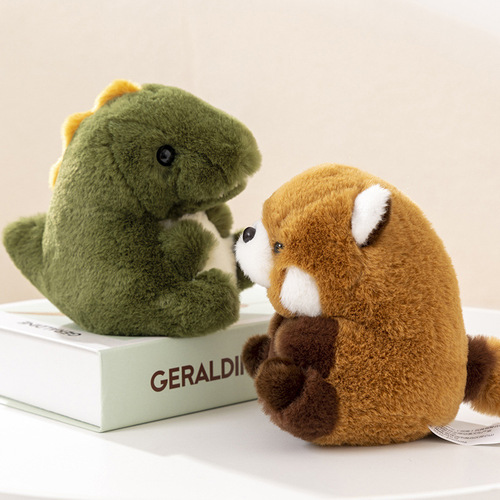 Cute Hamster Plush Toy Dinosaur Stuffed Animal Birthday Gift for Girls Arcade Mascot