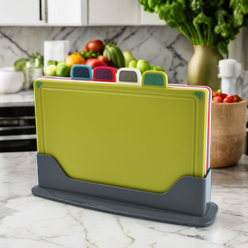 pp Chopping Board suit Kitchen Household Chopping Board Four-piece Food Grade Chopping Board Baby Food Supplementary Plastic Cutting Board Chopping Board