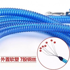 釣魚失手繩自動伸縮高彈性垂釣裝備漁具魚竿大物放竿繩護竿繩批發