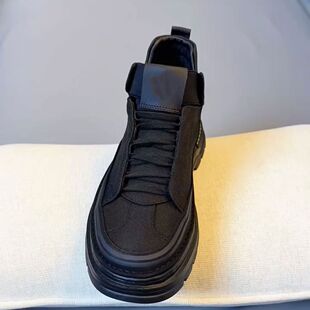 Autumn and Winter Martins Boots 2024 New Autumn Technology Cloth Casual Sports Men's Round Head Breathable Popular Canvas Shoes for Men