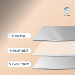 工廠直供不鏽鋼切面刀家用帶刻度腸粉饅頭手擀麵烘焙抹刮刀切面板