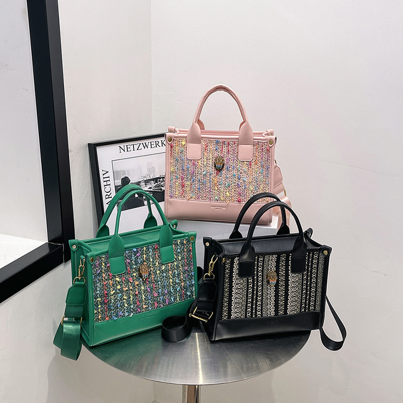 Bolsas de moda transfronterizas 2024 nuevas bolsas de mochila de gran capacidad, bolsas de mujer simples y exquisitas.