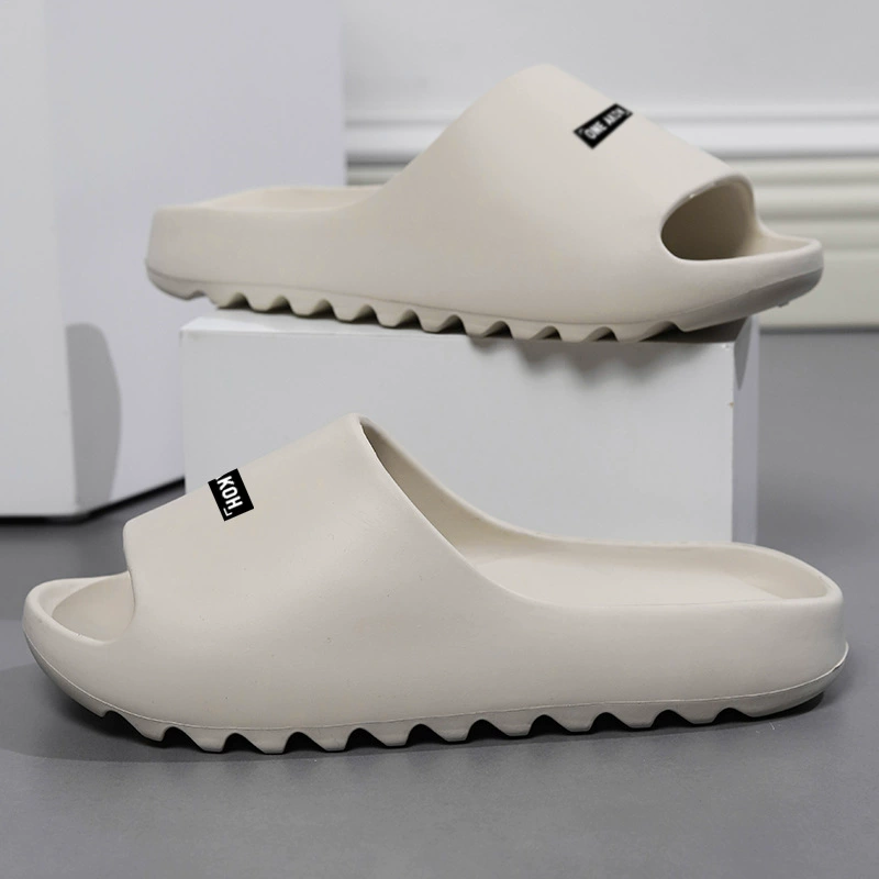 Летние тапочки для женщин, нескользящие тапочки, спортивные тапочки на толстой подошве 2025 года для мужчин, домашние тапочки в парном стиле