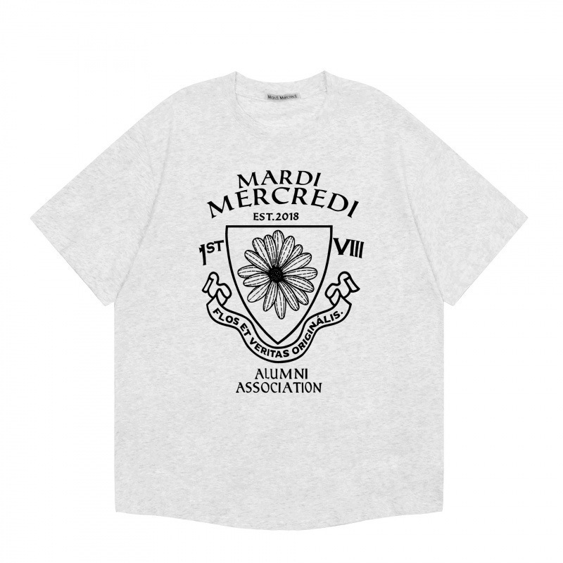 【カウンター品質】韓国マルディトレンドブランド半袖Tシャツリトルデイジードーマンプリントラウンドネックピュアコットンクロスボーダー|undefined