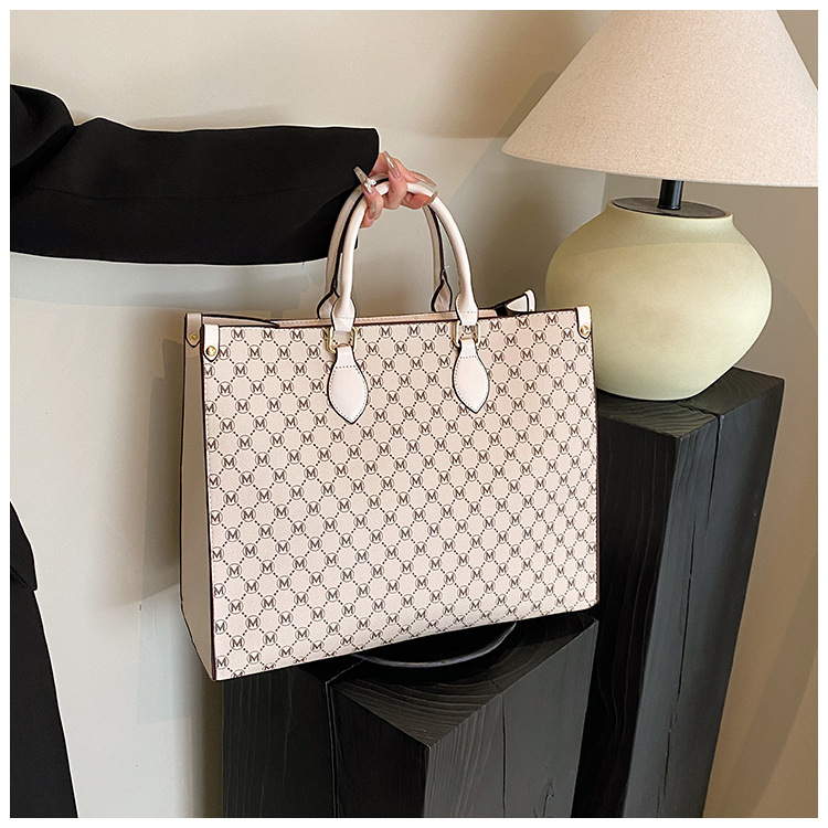 Bolso de hombro para mujer bolso retro de gran capacidad tendencia_voghion.com