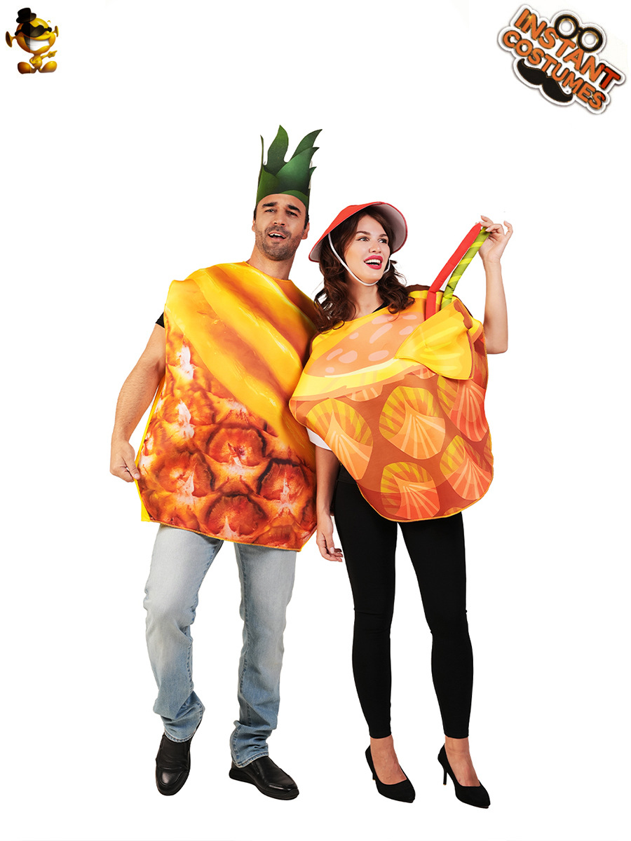 Halloween Adult Fruit Play Disfraces divertidas COS Disfraces de espectáculo Disfraces de espectáculo Distribución transfronteriza