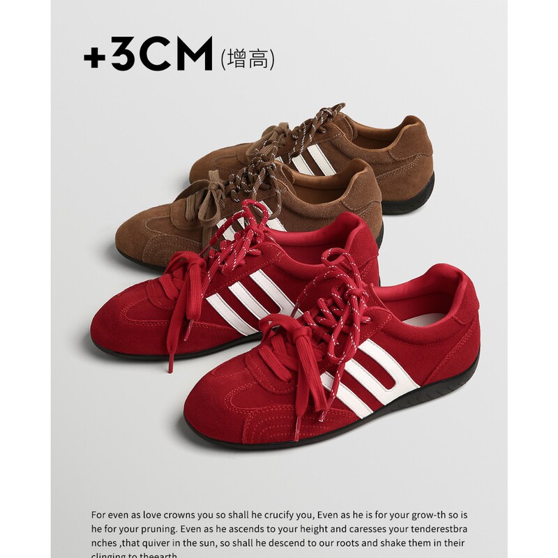 Zhang Linghe's Same Model of White Track Formula Racing Shoes 2026 New Thin-Soled Red German Training Shoes for Women Pre-Order Zhang Linghe's Same Model of White Track Formula Racing Shoes 2026 New Thin-Soled Red German Training Shoes for Women Pre-Order