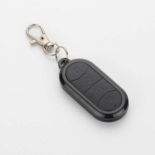4-Button Roller Door Wireless Remote, Small Black Elliptical Electric Bike Anti-Theft Remote Key Wholesale