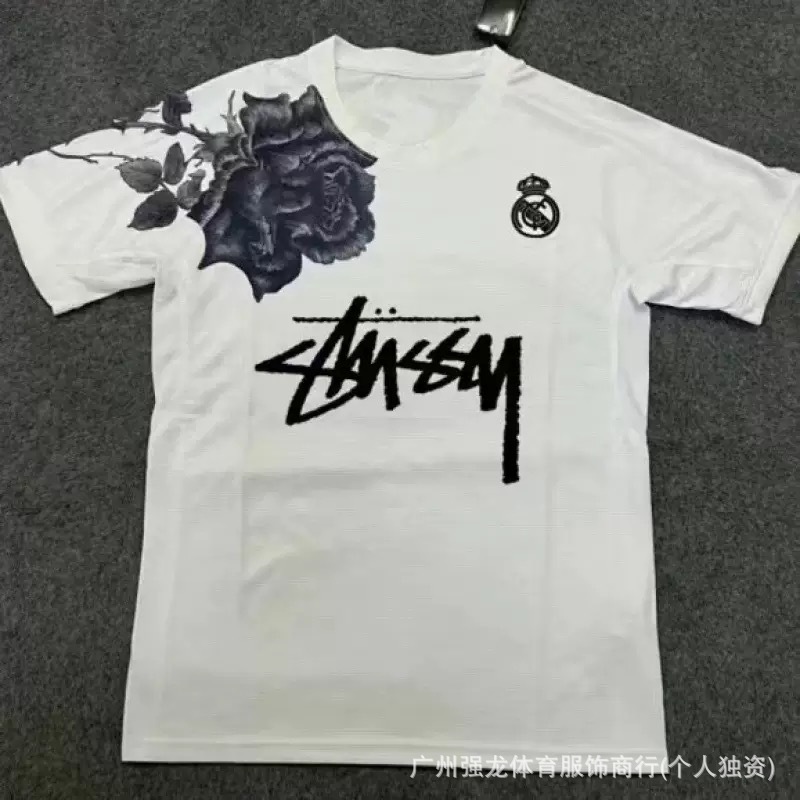 Stussy斯图西球衣弗拉门戈国米意大利纪念版葡萄牙日本短袖足球服|undefined