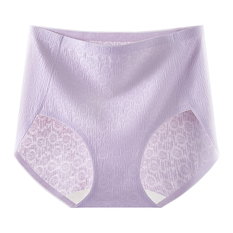Ropa interior de mujer, cintura alta antibacteriana, nueva cintura alta, cintura media y alta, entrepierna de algodón sin costuras, calzoncillos de gran tamaño, refrescante