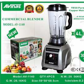AV-1140     BS PLUG  Commerical Blender 4PCS/CTN