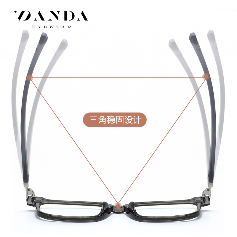 El mismo estilo de gafas lisas TJ865 luz TR miopía gafas marco del nuevo fabricante anti-azul gafas de luz Pequeño Libro Rojo