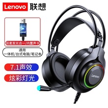 lenovo聯想G20頭戴式電腦耳機USB 7.1聲道適用筆記本台機電競游戲