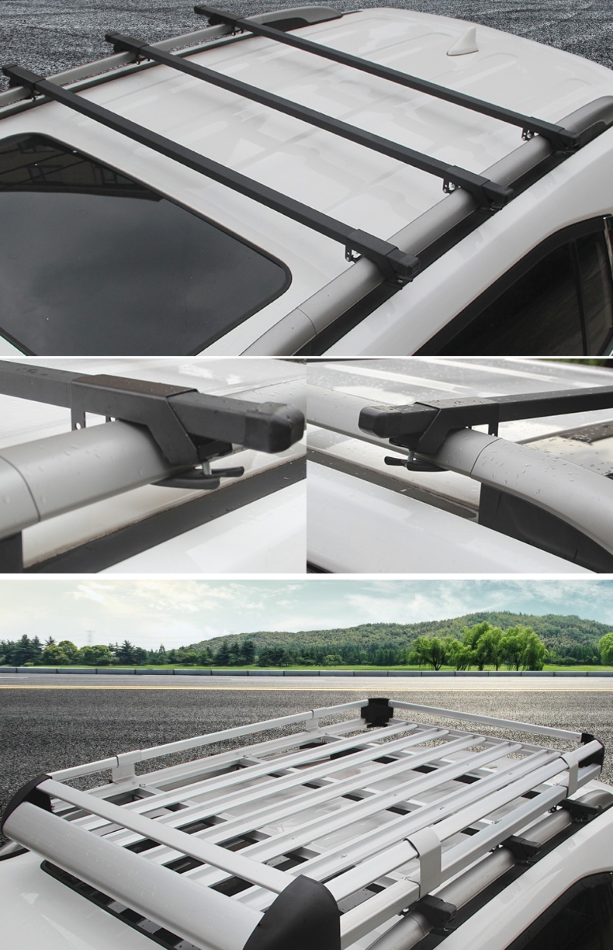 Car roof rack suv universal car travel frame rack special luggage frame basket roof rack change wholesale