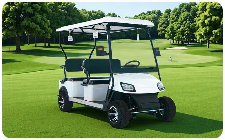 4-seater electric golf cart, scenic area sightseeing vehicle, hotel and homestay reception and patrol vehicle, 4-wheel electric vehicle