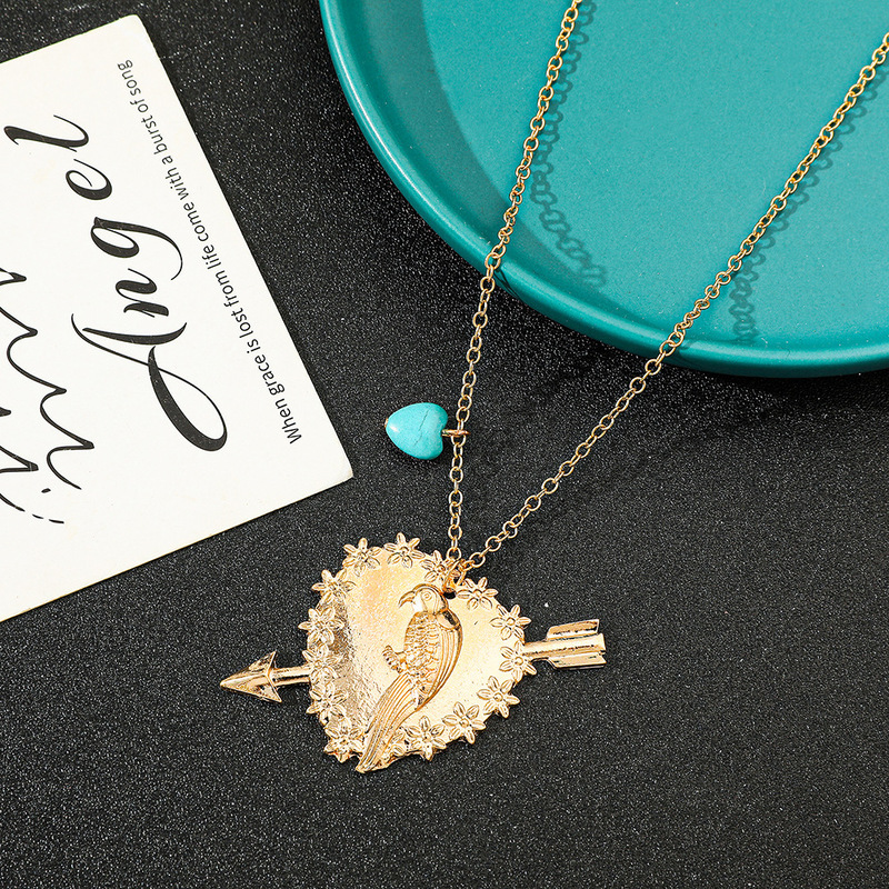 One Arrow through the Heart Max Parrot Necklace the Real Housewives of New York Pendant Necklace Cos Clothing Accessories Old Money Style One Arrow through the Heart Max Parrot Necklace the Real Housewives of New York Pendant Necklace Cos Clothing Accessories Old Money Style