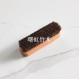 14cm��ľ��ɫ�Rëˢ  С̖�RëЬˢ ƤЬ�坍ˢ