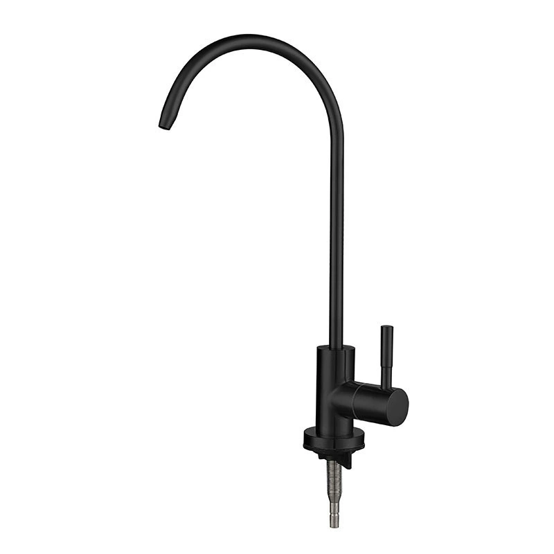 304 Stainless Steel Kitchen Water Water Driver Single Cold 2 -point Interface Drinking Water Purifier Can Rotate Water Puritic Drotter