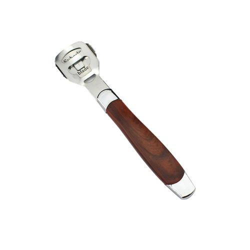 Colored wood grain foot planer to remove dead skin and calluses, pedicure knife, pedicure device, sole, heel, foot skin planer manufacturer