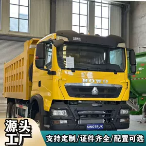 İxrac edilmiş işlənmiş Howo Tx 8 təkərli 371HP mühəndislik damperli yük maşını