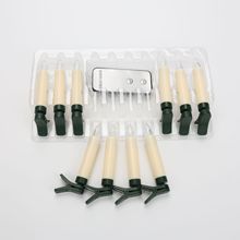 电子蜡烛led圣诞树夹子蜡烛灯万圣节婚庆装饰仿真杆蜡遥控蜡烛灯