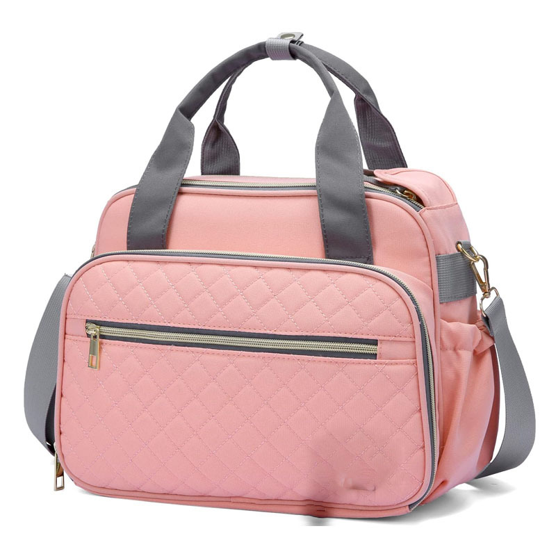 Crossbody Bag Small Diaper Bag Cute Mini Baby Diaper Tote Bag with Insulated Pocket