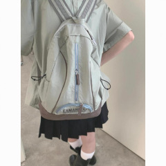 アウトドアサイクリング軽量バックパック女性のための 2025 新しい韓国 ins 同じバックパック大容量学生スクールバッグ
