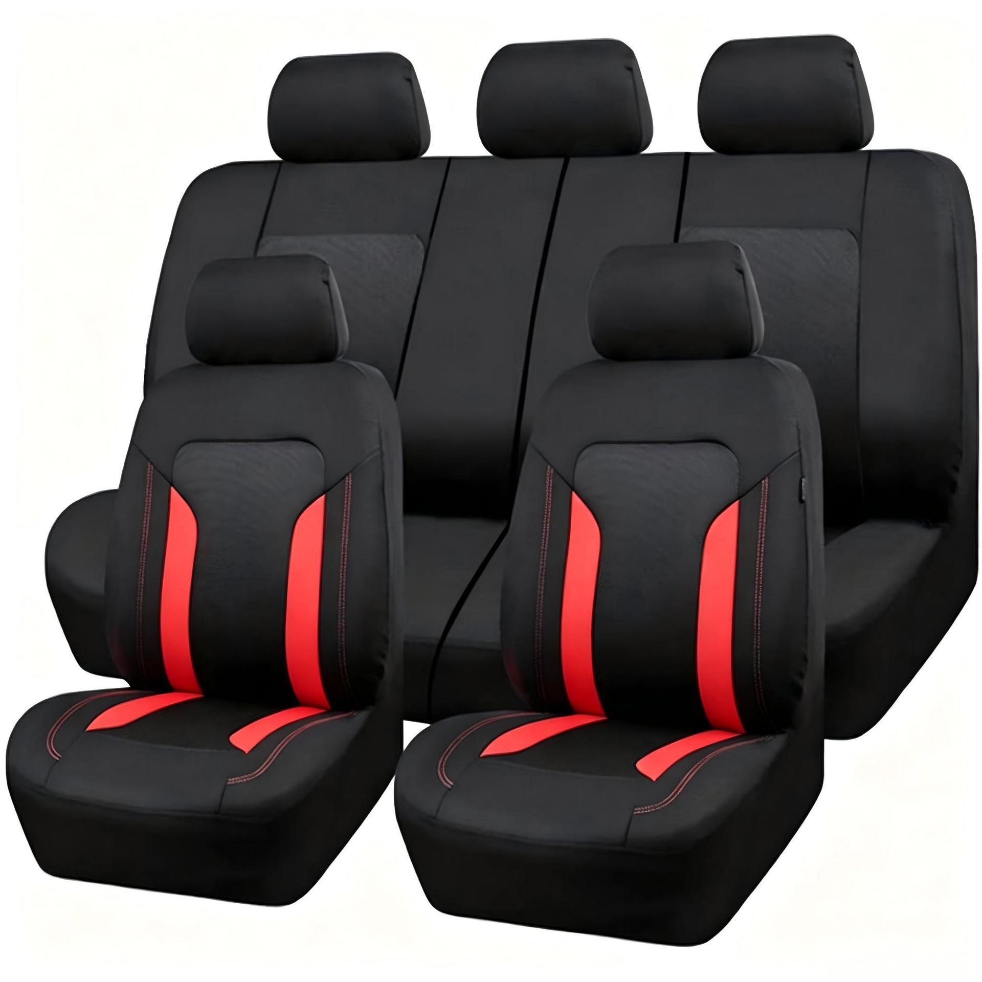 Cross-border foreign trade source factory, all-season universal car seat covers, fabric with double waistline, bestseller on Amazon, Wish, and AliExpress