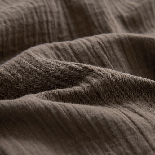 A-type 100% cotton crepe fabric baby-grade ultra-soft double-layer cotton meets Maillard monochrome set of four bedding sets