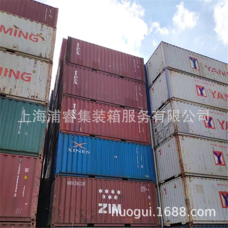 南京镇江6米长海运二手集装箱价格，旧货柜集装箱尺寸，现货供应