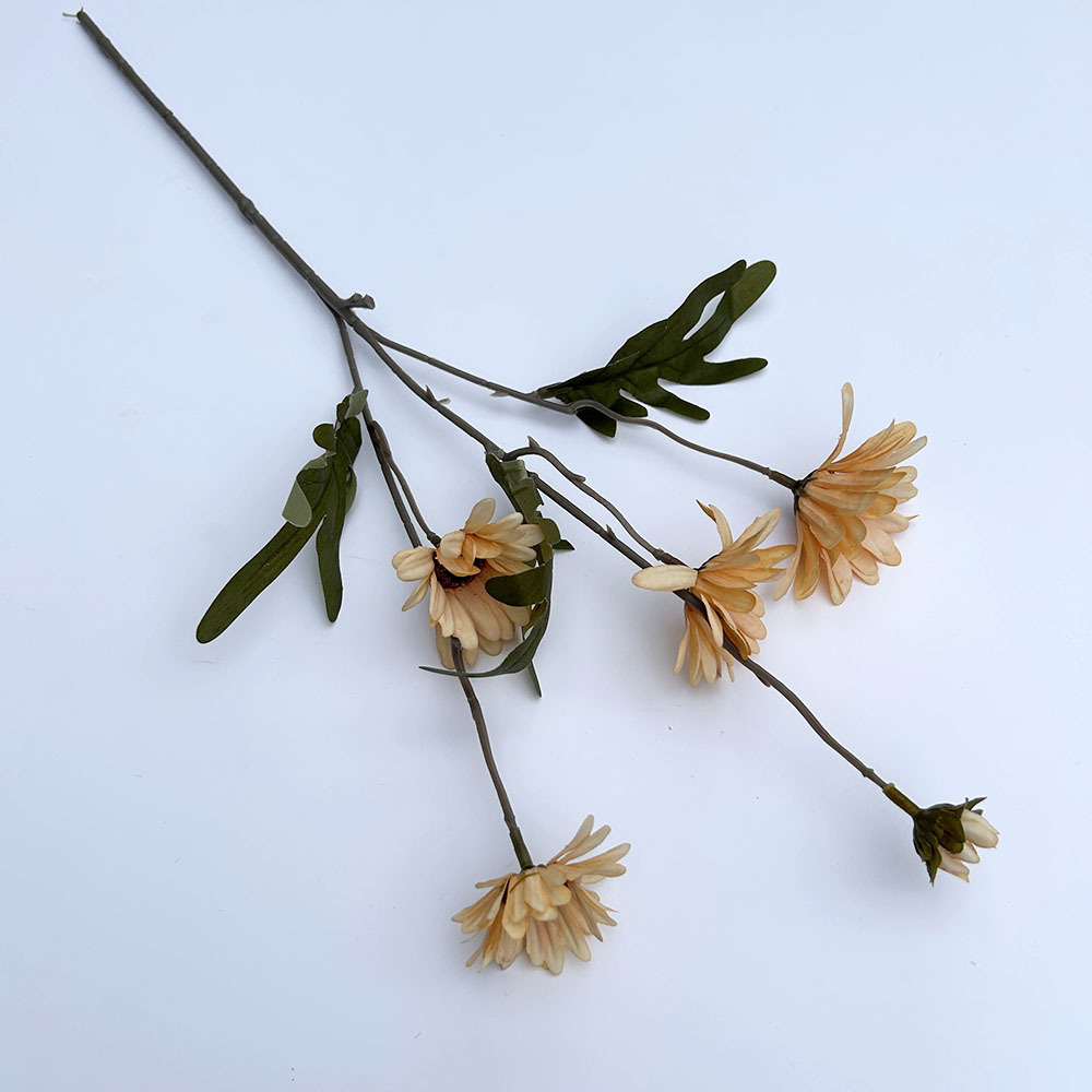 Flores de crisantemo artificiales para boda y decoración_voghion.com