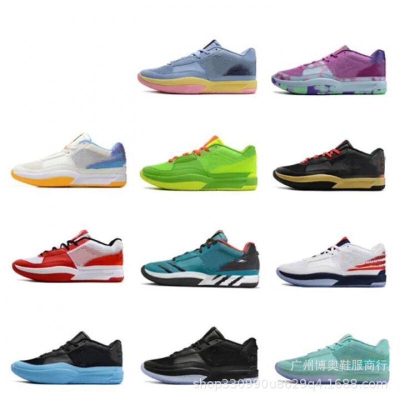 Cross-Border Wholesale Zoom Ja Ep Morant 1St Generation Men's and Women's Non-Slip, Wear-Resistant, Cushioning and Breathable Sports Basketball Shoes