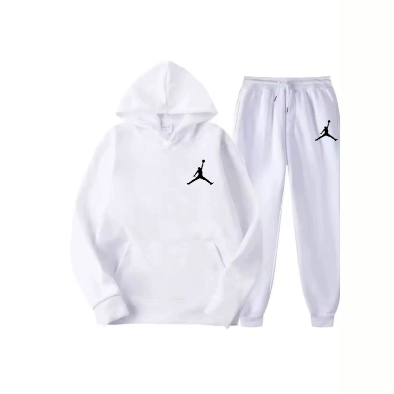 Cross-Border Autumn and Winter Jd Letter Print Unisex Versatile Sweatshirt Pullover Casual Sports Hoodie Sports Set Cross-Border Autumn and Winter Jd Letter Print Unisex Versatile Sweatshirt Pullover Casual Sports Hoodie Sports Set