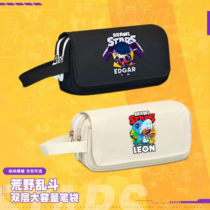 Мультяшная игра, анимация, новый портативный пенал большой емкости, холст, трехмерная коробка для канцелярских принадлежностей, студенческий подарок