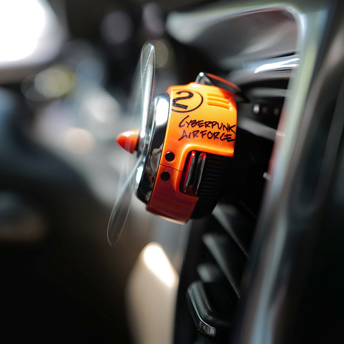 bbdd Air Force Two Cyberpunk car perfume air outlet aromatherapy ornaments new diffuser car aromatherapy