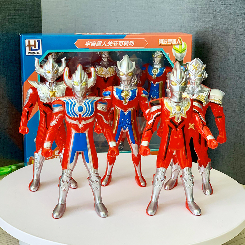 Genuine Authorized Variables Superman Hero Set Model Doll Hand Ornaments Children Boys Toy Stall Wholesale