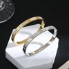 Double row starry sky, design advanced women's bracelet for beloved, fashionable accessory, high-quality style, light luxury style