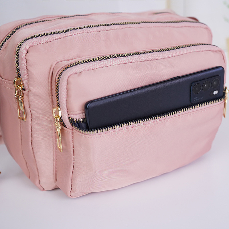 Transfronterizo 2022 nuevo bolso de mujer bolso de hombro de tela Oxford simple bolso casual de gran capacidad de mediana edad y ancianos bolsa de mensajero