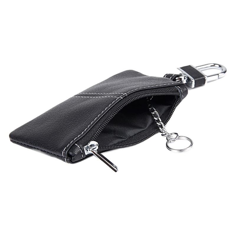 Jiameda manufacturers leather coin purse household leather car key cover layer cowhide car key bag wholesale