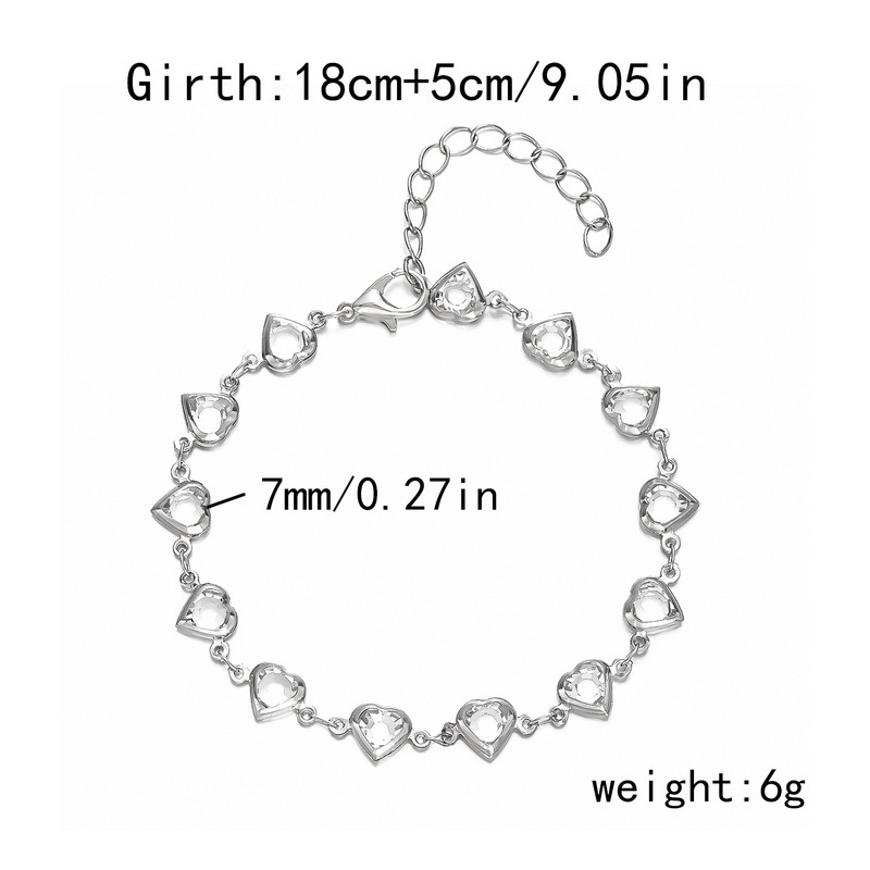 9g Weight 0.05µm-0.08µm Gold Plating Thickness Electroplating Gold Plating Process KC Golden Plated Plating Material Rhinestones, Zinc Alloy Pendant Material Rhinestones Inlay Material Bracelets Classification Alloy Chain Material cable chain Chain Type 1 Piece Quantity Holiday, Daily Occasion Copper Material Flower Pattern Women's Gender Simple Style, Classic Style Style Enamel Craft Simple Style Classic Style Flower Alloy Copper Wholesale Bracelets 12