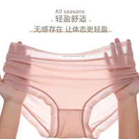 Japanese extra large big pants, breathable silk ultra thin trousers, for plus size ladies