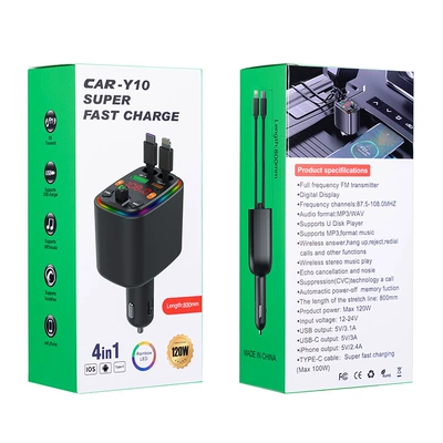Car mp3 Car Bluetooth Receiver Supports - y10