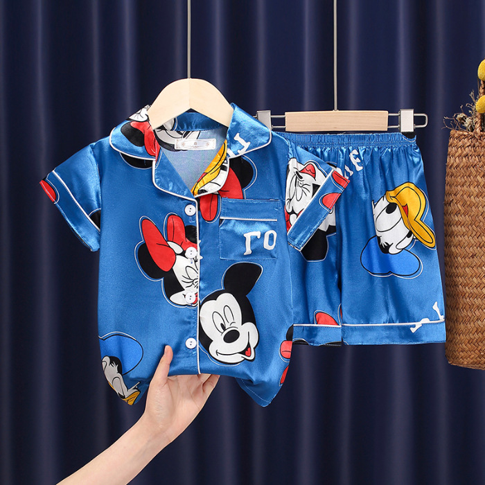 Solapa azul Mickey