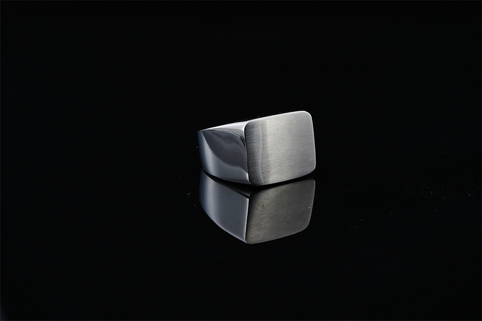 Rings Classification Retro Geometric Titanium Steel Unisex Rings Punk Rings