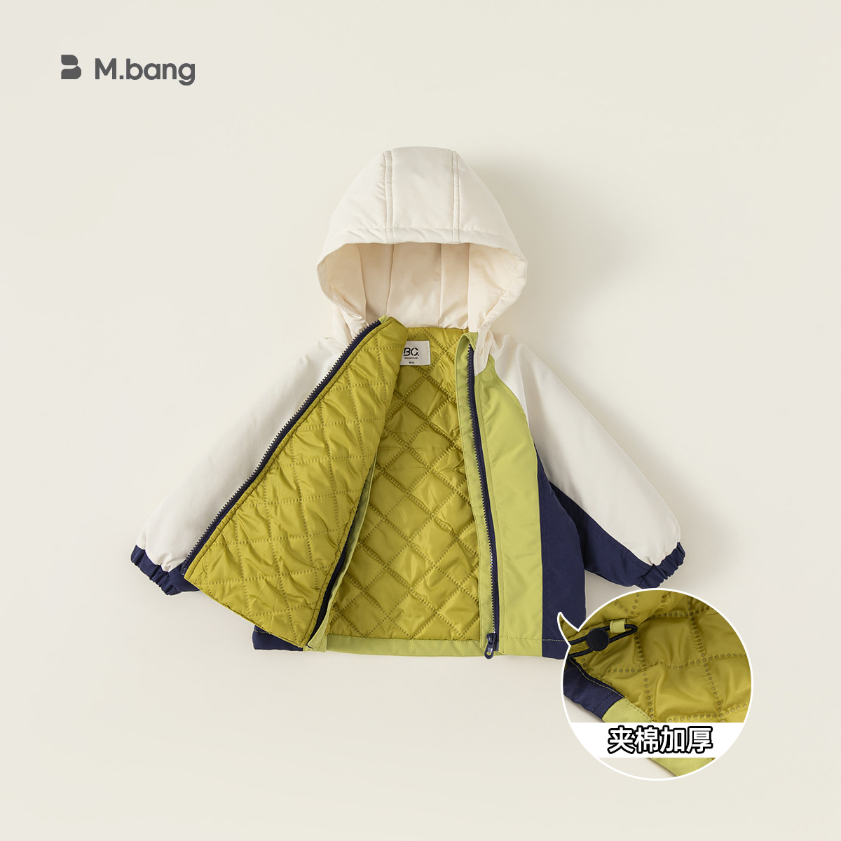 D procesamiento personalizado chaqueta de niño 2025 primavera y otoño casual chaqueta de contraste de color para niños con capuz cardigan a prueba de viento