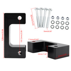 The modified top note lifting kit is applicable to 2007-2019 Chevrolet Silverado/GMC Sierra