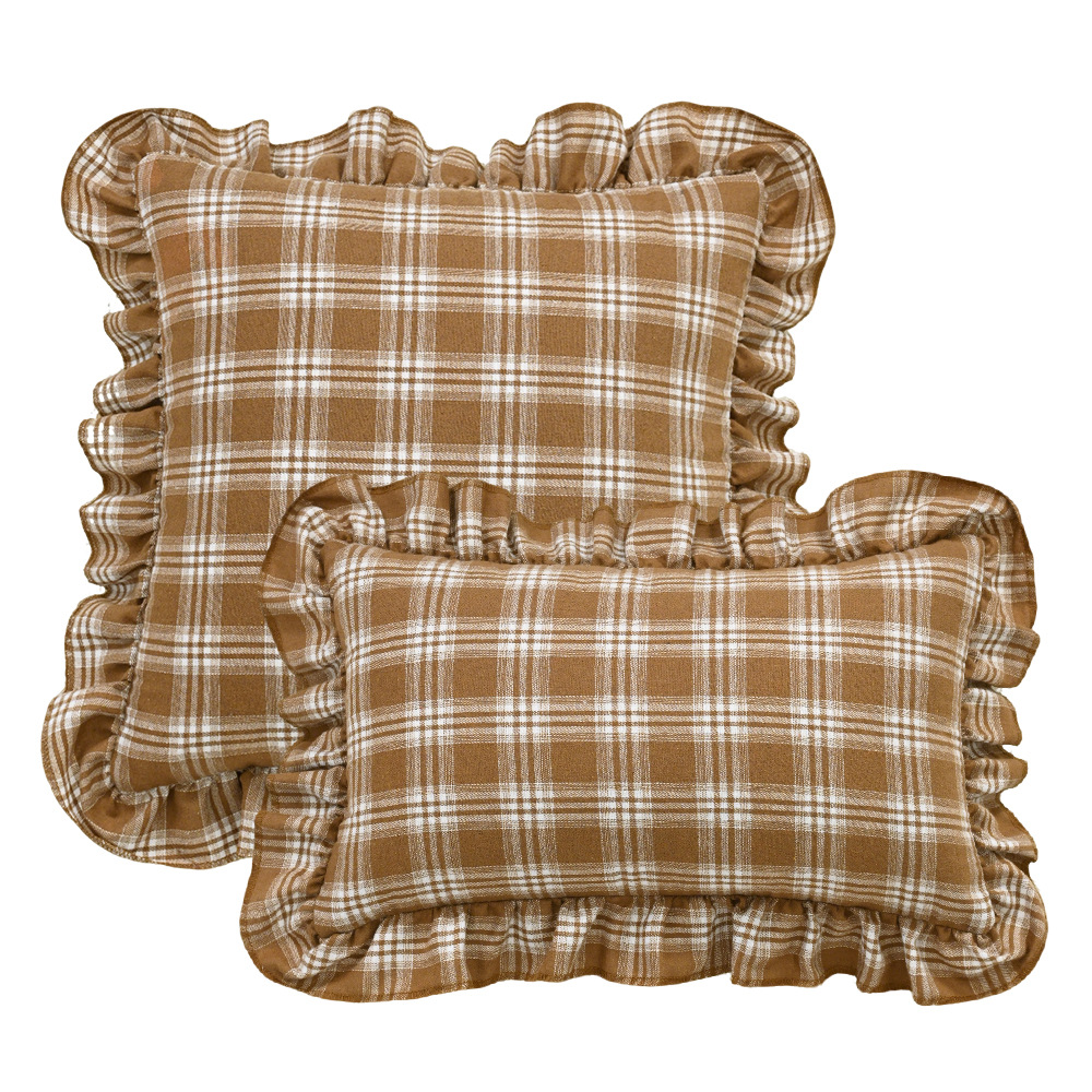 Transfronterizos Inglés nórdico ins tejido lápiz de loto falda almohada retro sala de estar sofá almohada decoración del hogar