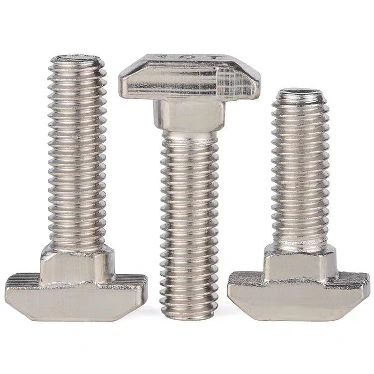 European standard T-shaped screw multi material T-shaped ship bolt M5M6M8 20/30/40/45 T-shaped screw