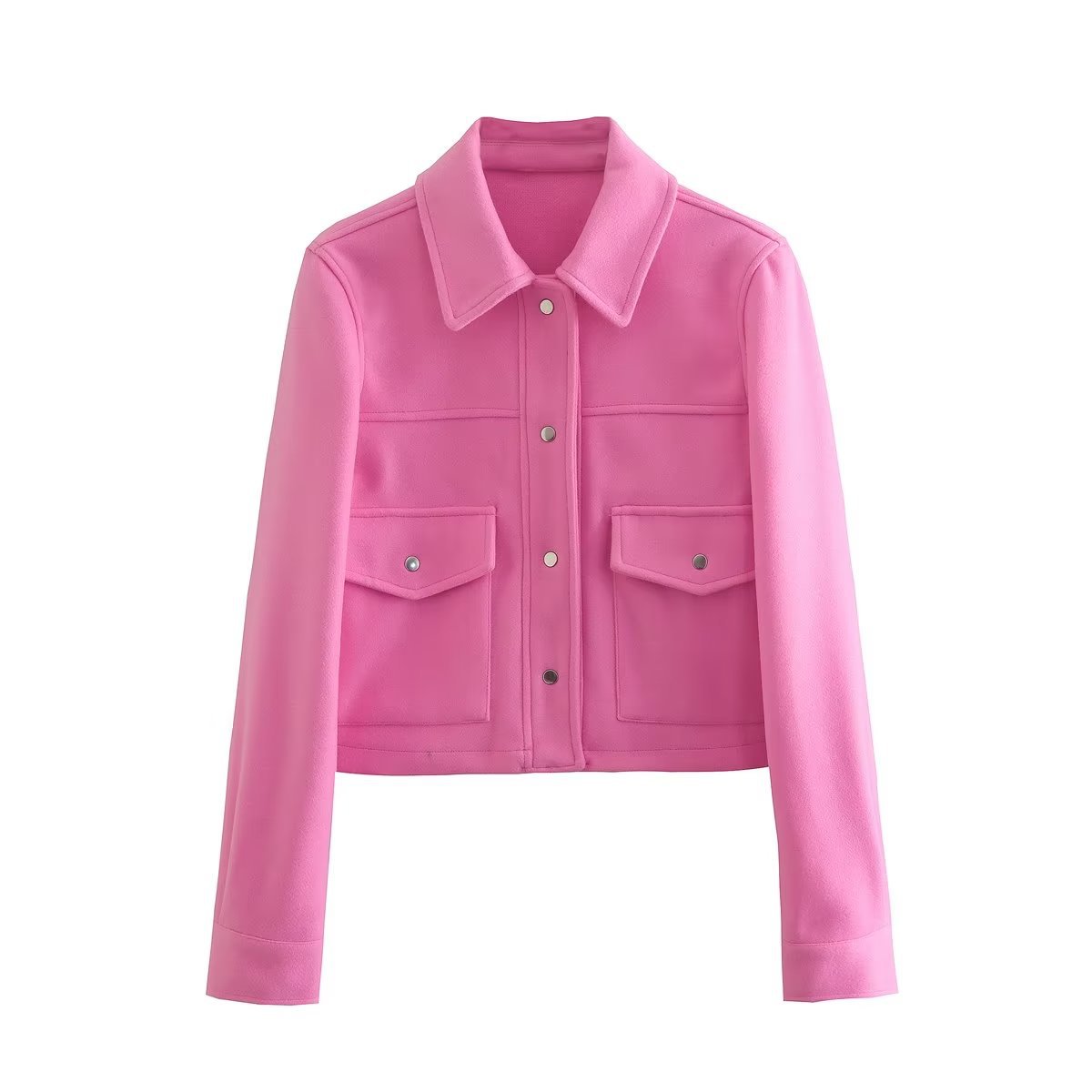 Women's Tweed Jacket Casual Street Style Woolen Coat For Spring_voghion.com