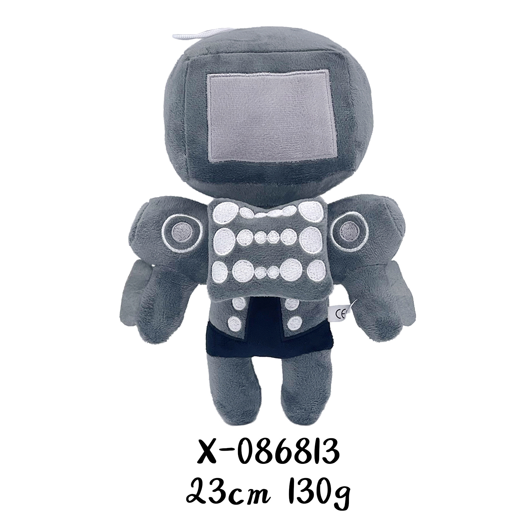 Hombre de baño toilet skibidi transfronterizo vs hombre de vigilancia Muñeca de audio Muñeca Juguete de peluche Spot